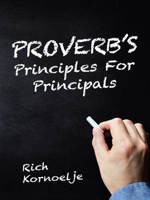 cover image of Proverb's Principles for Principals